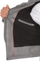 Regular Fit Jacke Herren Echtleder 19RS016 Grey XS