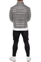 Herren Bomber Echtleder Jacke RS016 19RS016 - Echtleder - Grey 3XL