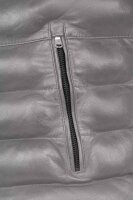 Regular Fit Jacke Herren Echtleder 19RS016 Grey 3XL
