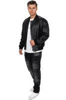 Reichstadt Herren Echtleder Bomberjacke 24RS052 Black XS