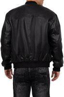 Reichstadt Herren Echtleder Bomberjacke 24RS052 Black S