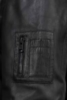 Reichstadt Herren Echtleder Bomberjacke 24RS052 Black M