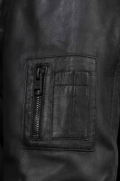 Reichstadt Herren Echtleder Bomberjacke 24RS052 Black L