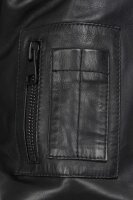 Reichstadt Herren Regular Fit Echtleder Lederjacke  24RS052 Black XL