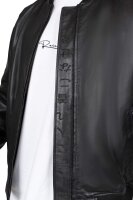 Reichstadt Herren Regular Fit Echtleder Lederjacke  24RS052 Black 3XL