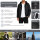 Reichstadt Herren Relaxed Fit Übergangsjacke Windbreaker  24RS053 Black XS