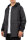 Relaxed Fit Allwetter Windbreaker Herren Ohne Waschung  24RS053 Black XS