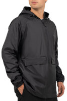 Relaxed Fit Allwetter Windbreaker Herren Ohne Waschung  24RS053 Black XXL
