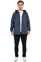 Relaxed Fit Allwetter Windbreaker Herren Ohne Waschung  24RS053 Navy XS