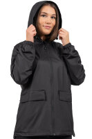 Reichstadt Damen Relaxed Fit &Uuml;bergangsjacke Windbreaker  24RSW054 Black S