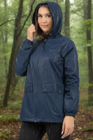 Relaxed Fit Allwetter Windbreaker Damen  24RSW054 Navy L