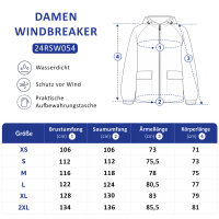 Reichstadt Damen Relaxed Fit &Uuml;bergangsjacke Windbreaker  24RSW054 Navy XL