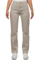 Wide Leg Damen Jeans 25RSW062 Beige S