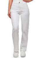 Wide Leg Damen Jeans 25RSW062 Wei&szlig; L