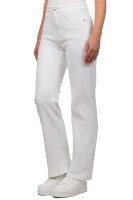 Wide Leg Damen Jeans 25RSW062 Wei&szlig; L