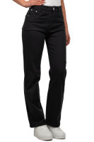 Wide Leg Damen Jeans 25RSW062 Schwarz L