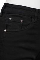 Wide Leg Damen Jeans 25RSW062 Schwarz L