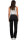 Reichstadt Damen Weit Hose Mid Waist 25RSW062 Black XL