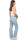 Wide Leg Damen Jeans 25RSW063 Hellblau S