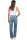 Reichstadt Wide Leg Damen Jeans 25RSW063 Blau M