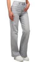 Wide Leg Damen Jeans 25RSW063 Grau XS