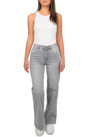 Wide Leg Damen Jeans 25RSW063 Grau XS