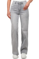 Wide Leg Damen Jeans 25RSW063 Grau S