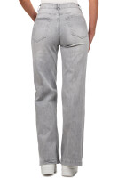 Wide Leg Damen Jeans 25RSW063 Grau S