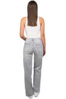Wide Leg Damen Jeans 25RSW063 Grau S