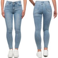 Reichstadt Damen Skinny Fit Jeans Mid Waist 25RSW065 Blue M