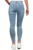 Reichstadt Damen Skinny Fit Jeans Mid Waist 25RSW065 Blue M