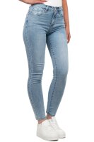 Reichstadt Damen Skinny Fit Jeans Mid Waist 25RSW065 Blue M
