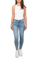 Reichstadt Damen Skinny Fit Jeans Mid Waist 25RSW065 Blue M