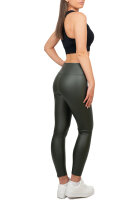 Skinny Fit Hose Damen High Waist 25RSW066