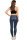 Reichstadt Damen Skinny Fit Hose High Waist 25RSW066