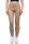 Skinny Fit Hose Damen High Waist 25RSW066 Taupe S/M