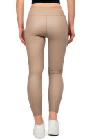 Reichstadt Damen Skinny Fit Hose High Waist 25RSW066 Taupe L/XL
