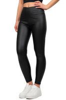 Skinny Fit Hose Damen High Waist 25RSW066 Black L/XL