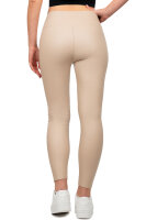 Reichstadt Damen Skinny Fit Hose High Waist 25RSW066 Beige S/M