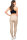 Reichstadt Damen Skinny Fit Hose High Waist 25RSW066 Beige S/M