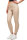 Skinny Fit Hose Damen High Waist 25RSW066 Beige L/XL