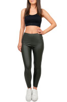 Reichstadt Damen Skinny Fit Hose High Waist 25RSW066 Khaki S/M