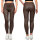 Reichstadt Damen Skinny Fit Hose High Waist 25RSW066 Dark Brown S/M