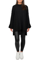 Damen Oversized Strickpullover 25RSW067 Black One Size