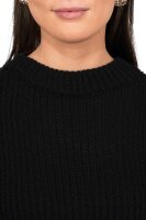 Damen Oversized Strickpullover 25RSW067 Black One Size
