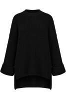 Reichstadt Damen Relaxed Fit Pullover 25RSW067 Black One Size