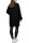Damen Oversized Strickpullover 25RSW067 Black One Size