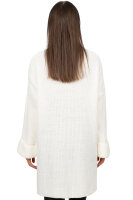 Relaxed Fit Pullover Damen  25RSW067 White One Size