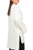 Relaxed Fit Pullover Damen  25RSW067 White One Size