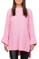 Relaxed Fit Pullover Damen  25RSW067 Baby Rosa One Size